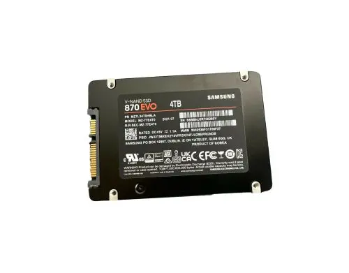 MZ-77E4T0B-AM Samsung SM870 EVO 4TB Triple-Level Cell SATA 6Gb/s 2.5-Inch Solid State Drive