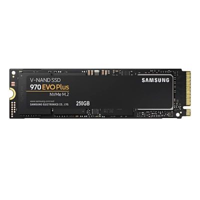 MZ-V7S250B/AM Samsung 970 EVO Plus 250GB PCIe 3.0 x4 NVMe 512MB Cache 2.5-Inch Solid State Drive