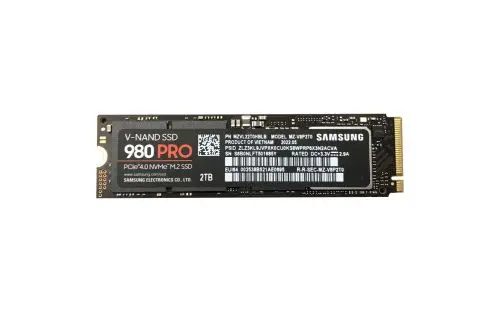 MZ-V8P2T0B-AM Samsung MZ-V8P2T0B-AM Samsung SM980 PRO 2TB Triple-Level-Cell PCI Express NVMe 4.0 x4 M.2 2280 Solid State Drive