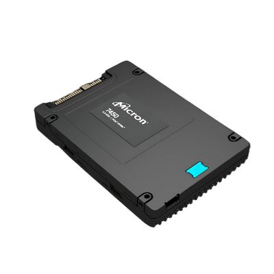 MTFDKCC7T6TFR-1BC1ZABYYR Micron 7450 PRO Series 7.6TB Triple-Level Cell PCI Express NVMe 4.0 x4 3D NAND U.3 2.5-Inch Solid State Drive