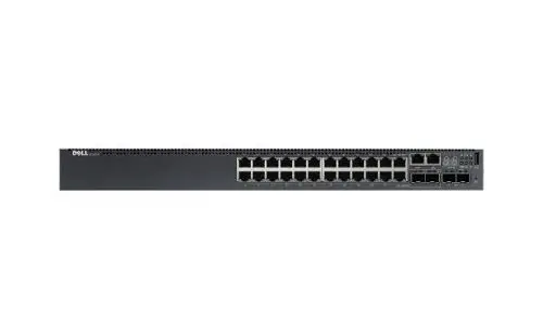N3024ET-ON Dell Networking N3000 Series N3024ET-ON 24 x Ports 10/100/1000Base-T + 2 x SFP+ Combo Ports Layer3 Managed 1U Rack-Mountable Gigabit Ethernet Network Switch