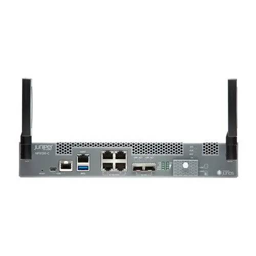 NFX150-C-S1-AA Juniper NFX150-C 4 x 1000BASE-T 2 x Ports 1000BASE-X/10GBASE-X Ports 4 core x86 CPU w