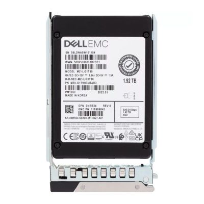NRR34 Dell 1.92TB SAS-24Gbps ISE Read Intensive 1DWPD 2.5inch Solid State Drive