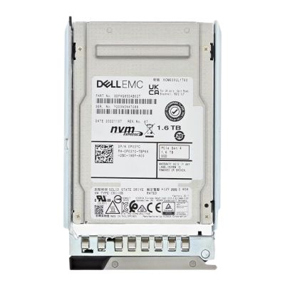 P03YC Dell 1.6TB Triple-Level Cell PCI Express NVMe x4 Mixed Use 2.5-Inch Solid State Drive