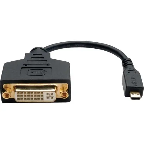 P132-06N-MICRO Tripp Lite video cable adapter 0.1524 m HDMI DVI-D Black