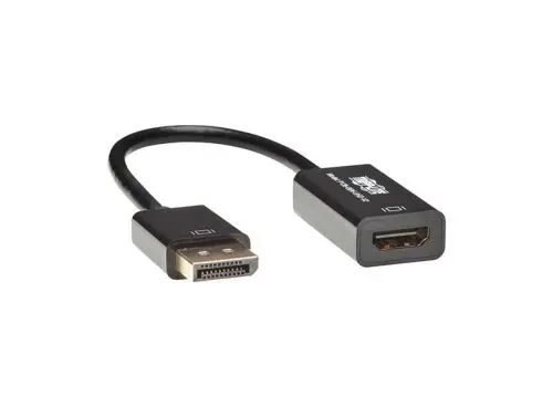 P136-06N-UHD-V2 Tripp Lite video cable adapter 0.15 m DisplayPort HDMI Black