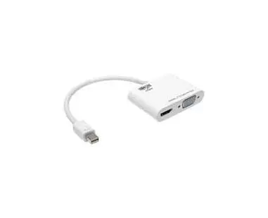 P137-06N-HV-V2W Tripp Lite video cable adapter 0.2 m Mini-DisplayPort HDMI/VGA White