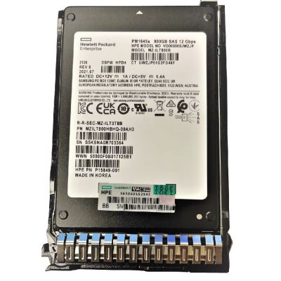 P15849-001 HP 800GB SAS 12Gb/s 2.5-Inch Solid State Drive