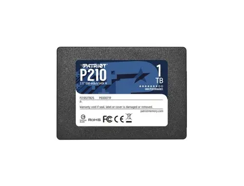 P210S1TB25 Patriot P210 1TB SATA 6Gb/s 2.5-Inch Solid State Drive