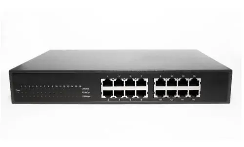 P2161NP Dell PowerConnect 2216 16 x Ports 10/100Base-T Layer 2 Unmanaged 1U Rack-mountable Fast Ethernet network Switch
