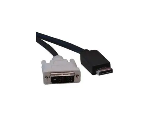 P581-010 Tripp Lite 10ft DisplayPort to DVI Cable DisplayPort with Latches to DVI-D Single Link Adapter M/M