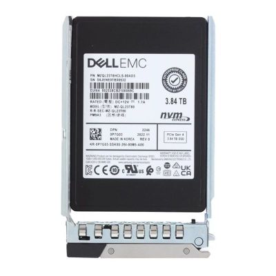P7G03 Dell 3.84TB PCIe Gen4 NVMe U.2 RI Solid State Drive