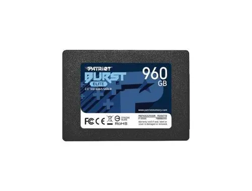 PBE960GS25SSDR Patriot Burst Elite 960GB SATA 6Gb/s 2.5-Inch Solid State Drive