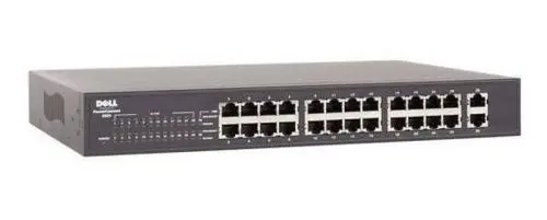 PC2324 Dell PowerConnect 2300 Series 2324 24 x RJ-45 Ports 10/100Base-TX + 2 x RJ-45 Ports Layer 3 Managed 1U Rack-mountable Fast Ethernet Network Switch