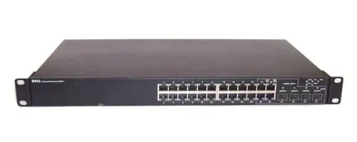 PC5424 Dell PowerConnect 5400 Series 5424 24 x RJ-45 Ports 10/100/1000Base-T + 4 x SFP Ports Layer 2 Managed 1U Rack-Mountable Gigabit Ethernet Network Switch
