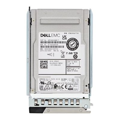 PD02Y Dell 7.68TB Triple-Level Cell SAS 12Gb/s Read Intensive 2.5-Inch Solid State Drive