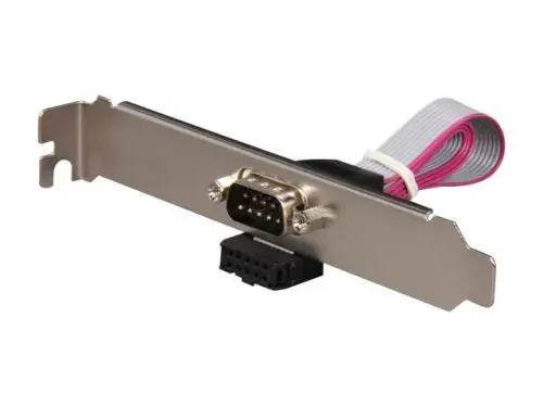 PLATE9M16 StarTech 16in (40cm) 9 Pin Serial Male