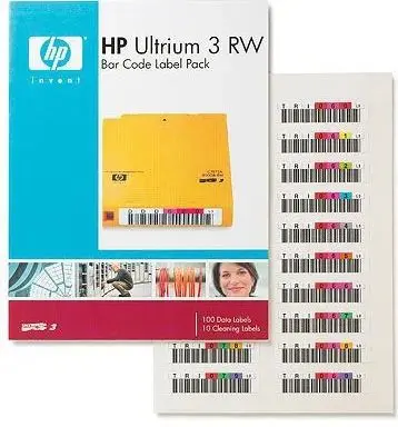HP Ultrium 3 RW Bar Code Label Pack