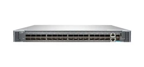 QFX5120-32C-DC-AFO Juniper QFX5120 Series QFX5120-32C 32 x QSFP28 Ports 100GBase-X Layer 3 Managed 1U Rack-mountable Back-To-Front Airflow Gigabit Ethernet Network Switch