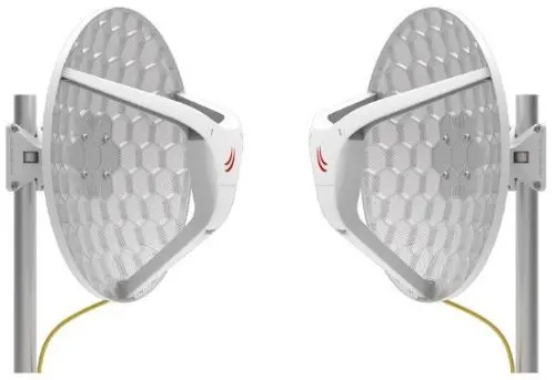 RBLHGG-60adkit MikroTik Wireless Wire Dish, pair of pre configured LHGG-60ad for 60Ghz link