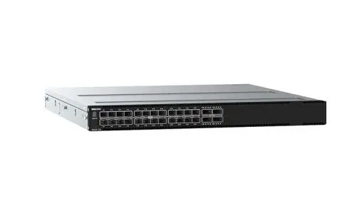 S5224F-ON Dell PowerSwitch S5200-ON Series S5224F-ON 24 x Ports 25Base-X SFP28 + 4 x QSFP28 Ports Layer 3 Managed 1U Rack-Mountable Gigabit Ethernet Network Switch