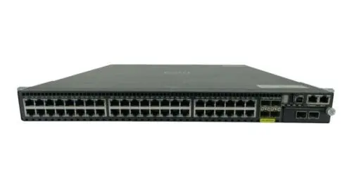 S60-44T-AC Dell Force10 S60-44t 44 x Ports 10/100/1000Base-T + 4 x SFP Ports Layer 3 Managed 1U Rack-mountable Gigabit Ethernet Network Switch