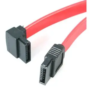 SATA18LA1 StarTech 18-Inch SATA to Left Angle SATA Cable F/F