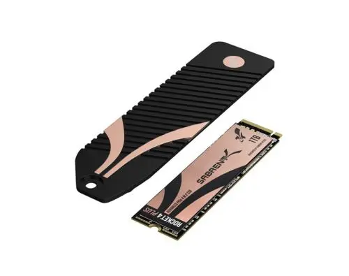 SB-RKT4P-PSHS-1TB Sabrent Rocket 4 PLUS 1TB PCI Express NVMe 4.0 x4 M.2 Solid State Drive With Heatsink