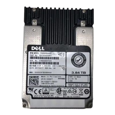 SDFA580DAB01 Toshiba 3.84TB Multi-Level Cell SAS 12Gb/s Read Intensive (512n) 2.5-Inch Solid State Drive