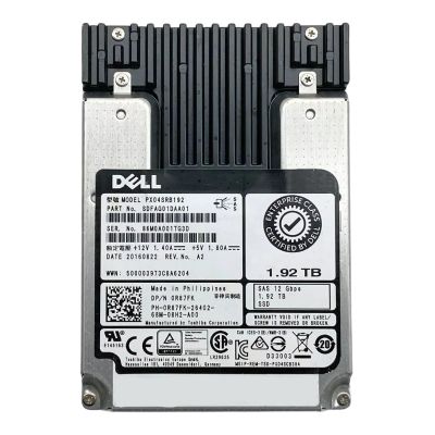 SDFAG01DAA01 Toshiba 1.92TB Multi-Level Cell SAS 12Gb/s 2.5-Inch Solid State Drive