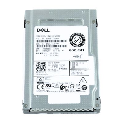 SDFBB85DAB01 Dell 800GB SAS 12Gb/s 2.5-Inch Solid State Drive