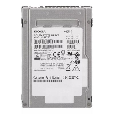 SDFBC05CAA01 KIOXIA PM5-V 1.6TB Multi-Level Cell SAS 12Gb/s 2.5-Inch Solid State Drive