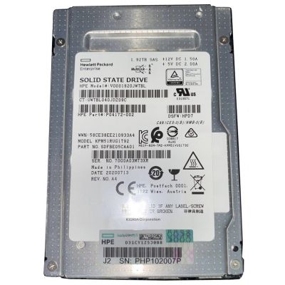 SDFBE05CAA01 KIOXIA PM5 1.92TB Triple-Level Cell SAS 12Gb/s 2.5-Inch Solid State Drive