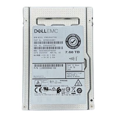 SDFBE83EAB01 Toshiba PM5-R 7.68TB 12Gb/s SAS 2.5-Inch SFF Read-Intensive Solid State Drive