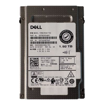 SDFBE85DAB01 Toshiba 1.92TB Triple-Level Cell SAS 12Gb/s 2.5-Inch Solid State Drive