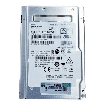 SDFGD85CAB01 KIOXIA RM5 1.92TB SAS 12Gb/s 2.5-Inch Solid State Drive