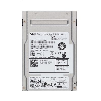 SDFGZ54DAB01T Kioxia RM7-V Mixed Use 3.84TB 12Gb/s SAS 2.5-inch Solid State Drive DELL OEM