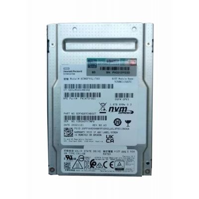 SDFHQ65CAB02T Kioxia 1.6TB PCIe Gen 4.0 x4 NVMe Mixed Use 2.5-inch Solid State Drive HPE OEM