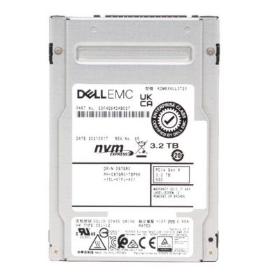 SDFHQ84DAB02T KIOXIA CM6 3.2TB Triple-Level Cell PCI Express NVMe 4.0 x4 2.5-Inch Solid State Drive