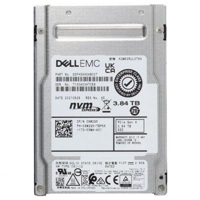 SDFHS84DAB02T KIOXIA 3.84TB Triple-Level Cell PCI Express NVMe 4.0 U.2 , 2.5-Inch Solid State Drive