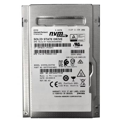 SDFPF84CAB01 KIOXIA CD5 3.84TB Triple-Level Cell PCI Express NVMe 3.0 x4 U.2 2.5-Inch Solid State Drive