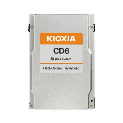 SDFSU84GEB02T CD6-R Kioxia 3.84TB PCIe Gen 4.0 x4 NVMe 2.5-inch Solid State Drive
