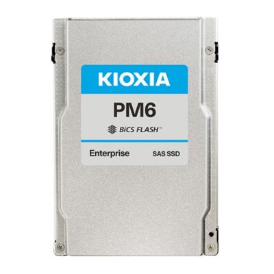 SDFUQ85CAB02T Kioxia PM6-V 1.6TB SAS 12Gb/s Mixed Use 2.5-Inch Solid State Drive