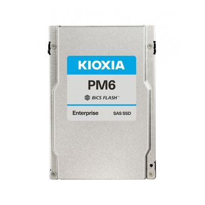 SDFUQ85DHB03T Kioxia PM6-V 1.6TB 24Gb/s SAS Mixed Use 2.5-Inch Solid State Drive