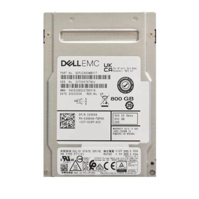 SDFUZ86DMB01T PM7-V Kioxia 800GB SAS 24Gb/s SIE Mixed Use 2.5-inch Internal Solid State Drive  Dell OEM