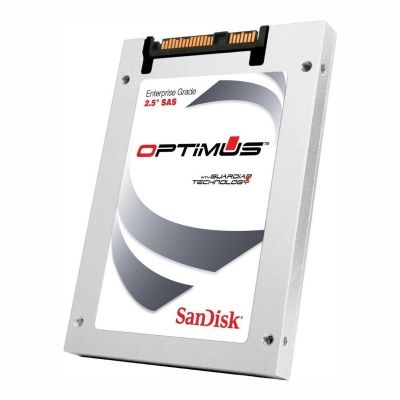 SDLLOCDR038T5CA1 SanDisk Optimus MAX 4TB Enterprise Multi-Level Cell SAS 6Gb/s 2.5-Inch Solid State Drive