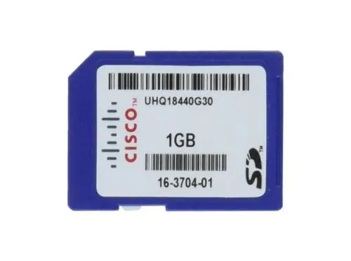 SD-IE-1GB Cisco 1GB SD Memory Card for Industrial Ethernet for 2000, 3010, 4010 5000 Series Switches