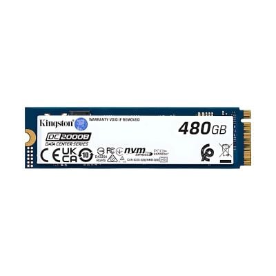 SEDC2000BM8/480G Kingston DC2000B 480GB PCIe 4.0 NVMe M.2 2280 Solid State Drive