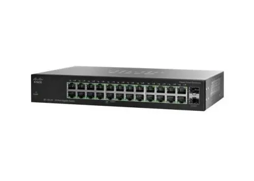 SG112-24 Cisco Systems SG112-24 24 Ports 10/100/1000Base-T Unmanaged Gigabit Ethernet Switch