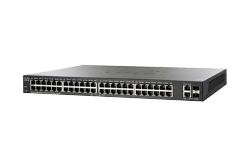 SG200-50FP-CN-RF Cisco Small Business 200 Series SG200-50FP 48 x Ports PoE 10/100/1000Base-T + 2 x Ports Combo SFP Layer 2 Managed Gigabit Ethernet Network Switch